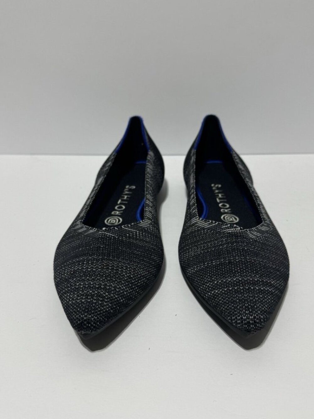 Rothys Womens The Point Flat Granite Heather Size 10 M - Picture 3 of 5